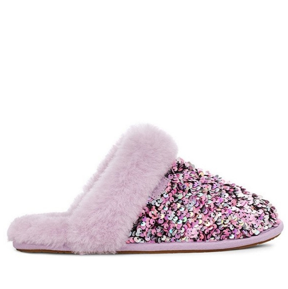 UGG Scuffette II Stellar Sequin Pink Slippers